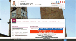 Desktop Screenshot of comune.barbaresco.cn.it